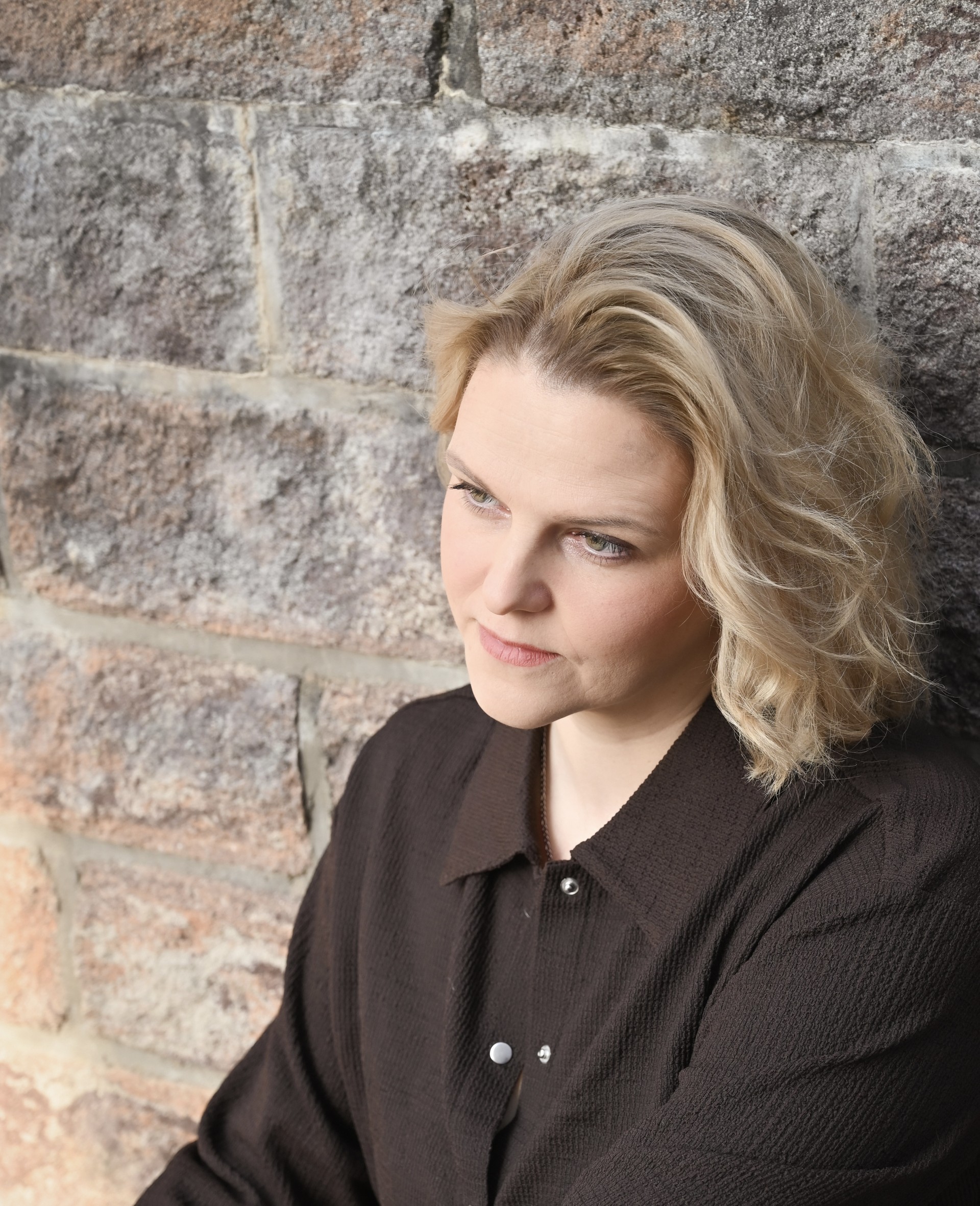 Nicole bei der Arbeit